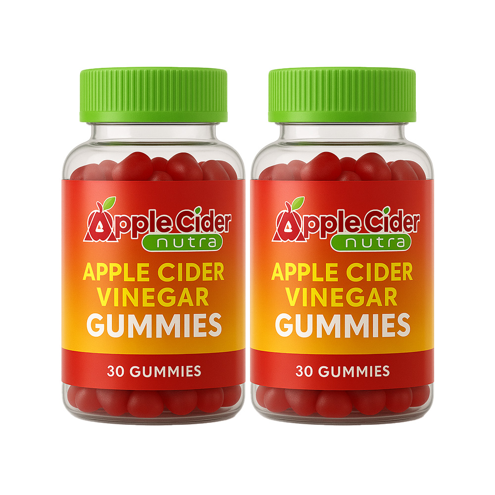 Apple Cider Vinegar Gummy  (2 bottle 30 gummies)